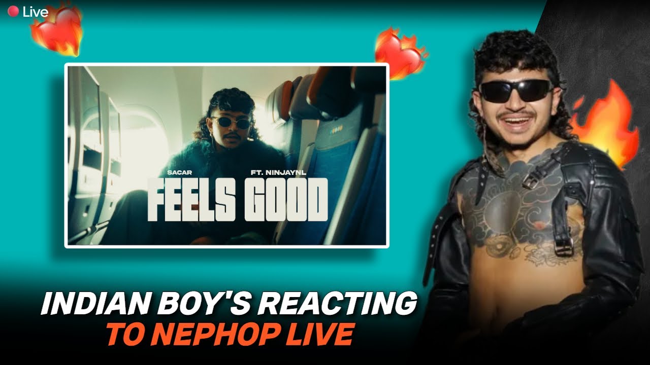 INDIAN BOYZ LIVE LISTENING TO NEPALI HIPHOP