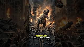 T-Rex vs Zombie Horde… Who Survives? 🧟‍♂️🦖