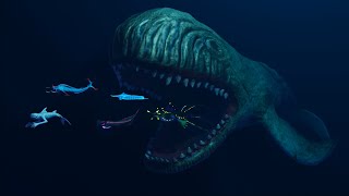 Colossal Whale Vs Sea Monsters Sea Monsters Animation Part 1