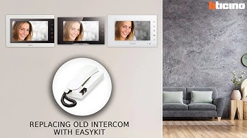 BTicino EASYKIT: replacing the old intercom system