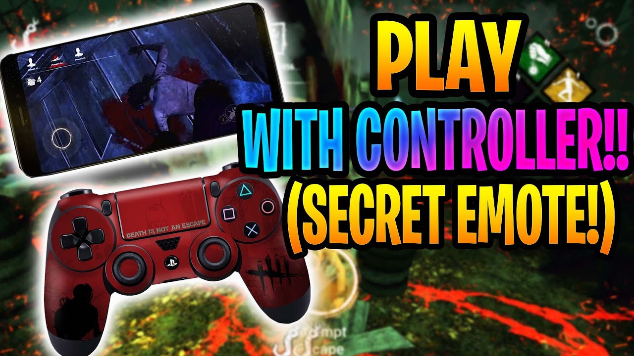 How To Play Dead By Daylight Mobile With Controller Unlock Secret Emote Youtube