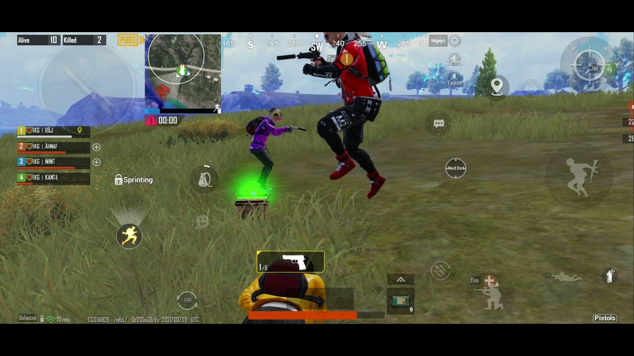 Best Quickmatch ever. Chicken Dinner in pistol challenge!🎃