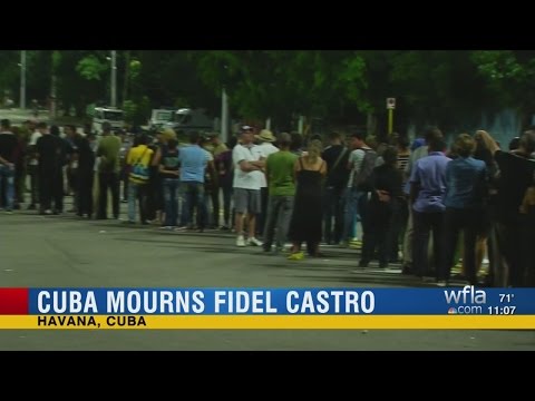 Cuba mourns Castro