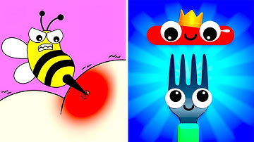 Tricky Brain Story vs Fork N Sausage 🆘🧠🍴🌭 Max Levels Gameplay Walkthrough (Android iOS) GH5K