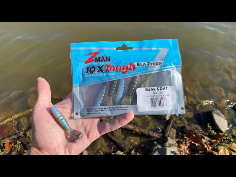 Z-Man Baby GOAT Fishing/Review 