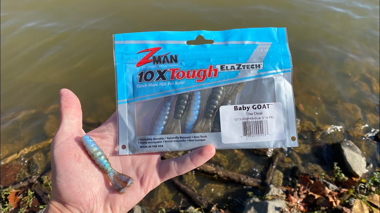 Z-Man Baby GOAT Fishing/Review 