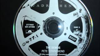 Pete Townshend & The Who - Quadrophenia / Four Overtures (Demo) - Quadrophenia Director's Cut