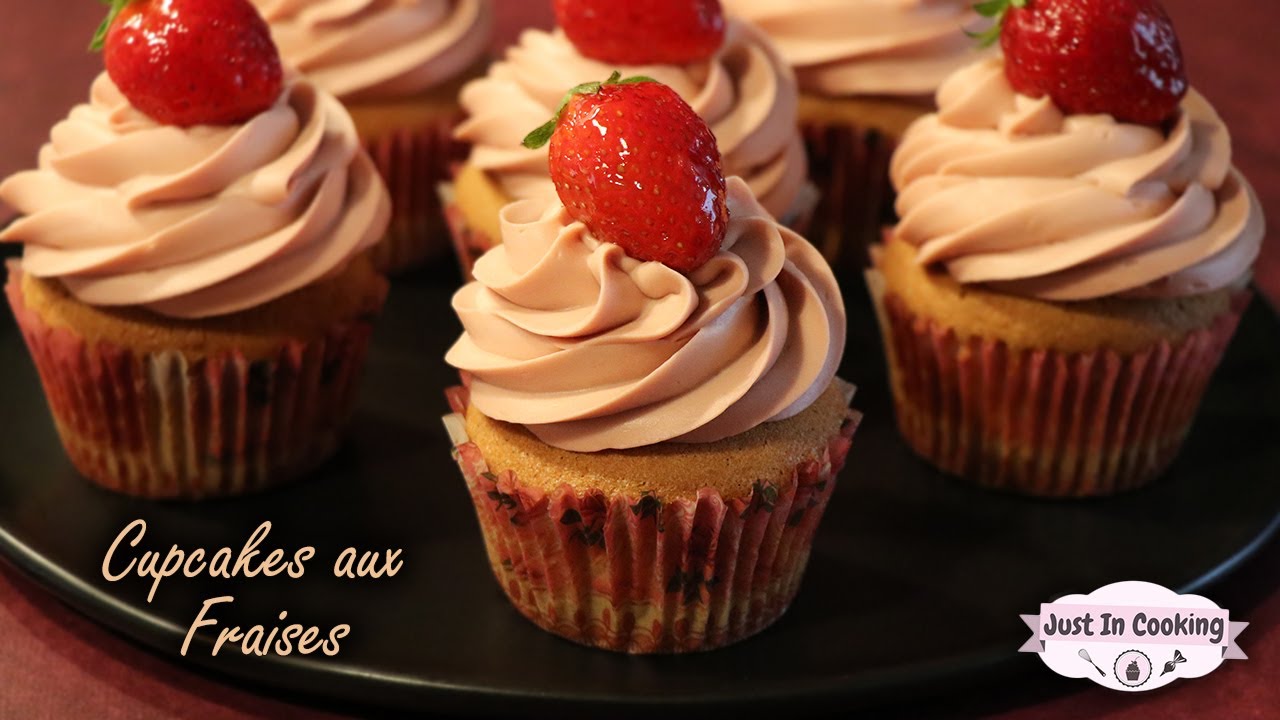 Recette des Cupcakes aux Fraises
