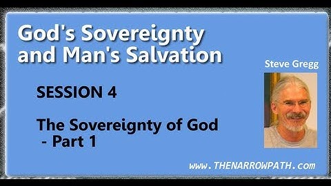 The Sovereignty of God - Part 1 | God