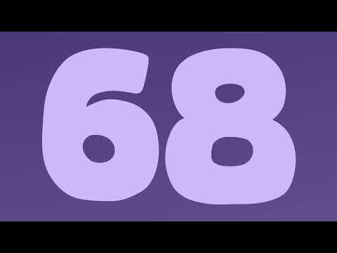 ⏰ 1 to 100 Counting Timer with Sound 🔔 | 100 Second Counter | Bold Purple Graphics