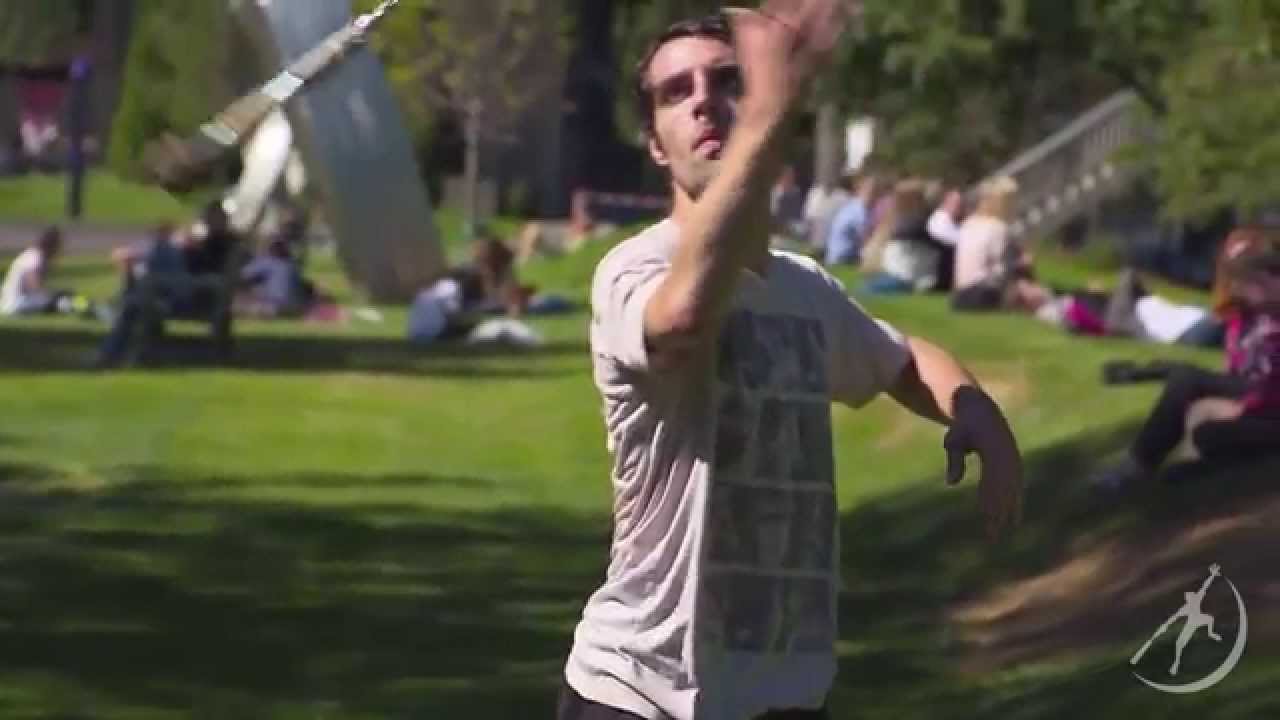 Forrest Shamlian Nunchucks at Boston University Campus