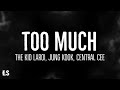 Too much  the kid laroi jung kook central cee lyrics
