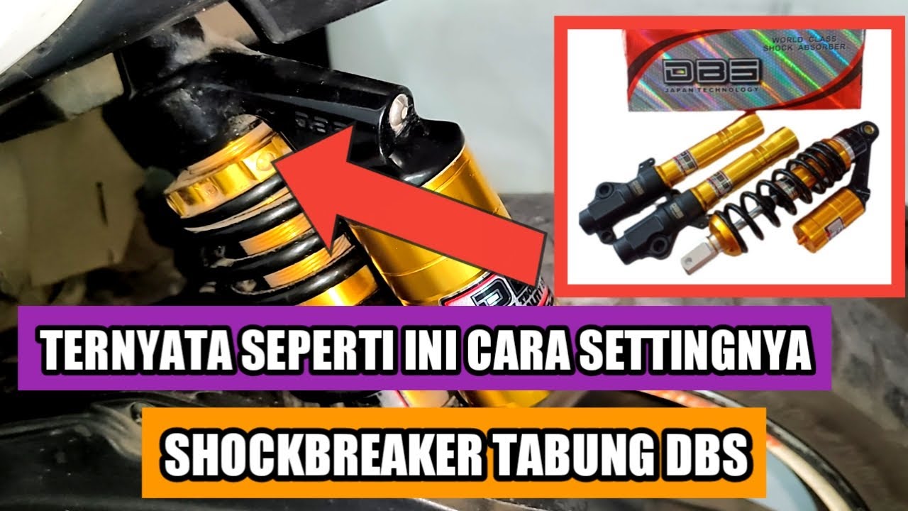 Setting Shock Cara setting shock tabung biar empuk || cara setting shockbreaker dbs ...