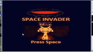 MSX2 Cenário para o Space Invaders screenshot 5