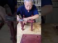 Luban lock stool. What is its practical use? It duplicates things, multiplies life