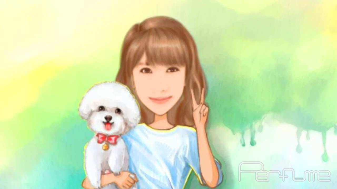 Perfume イラスト風似顔絵アプリ Youtube