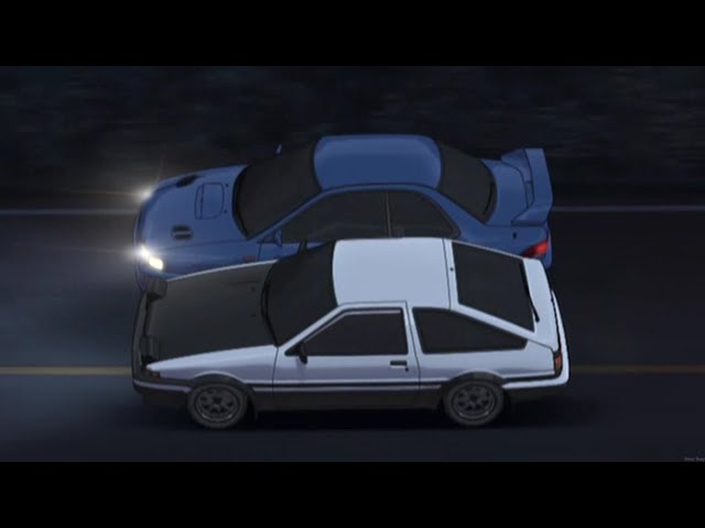 GC8 finally shows up in Initial D anime series