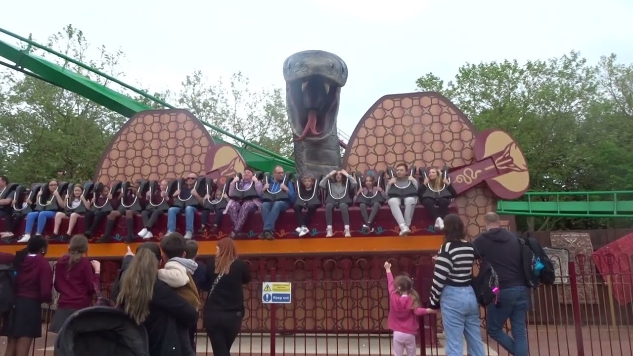 Mamba Strike - World of Jumanji opening day - Chessington World of Adventures