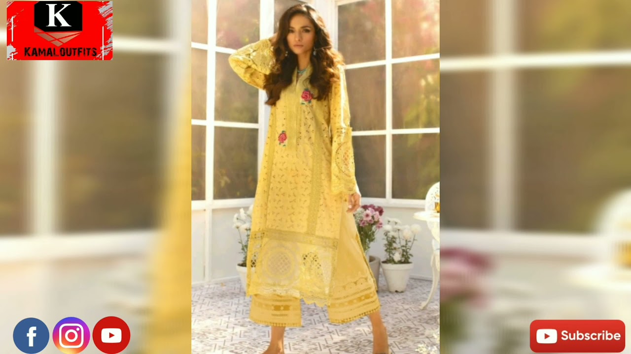 3 Piece Lawn Suit | 3 Piece Lawn Suit Design | 