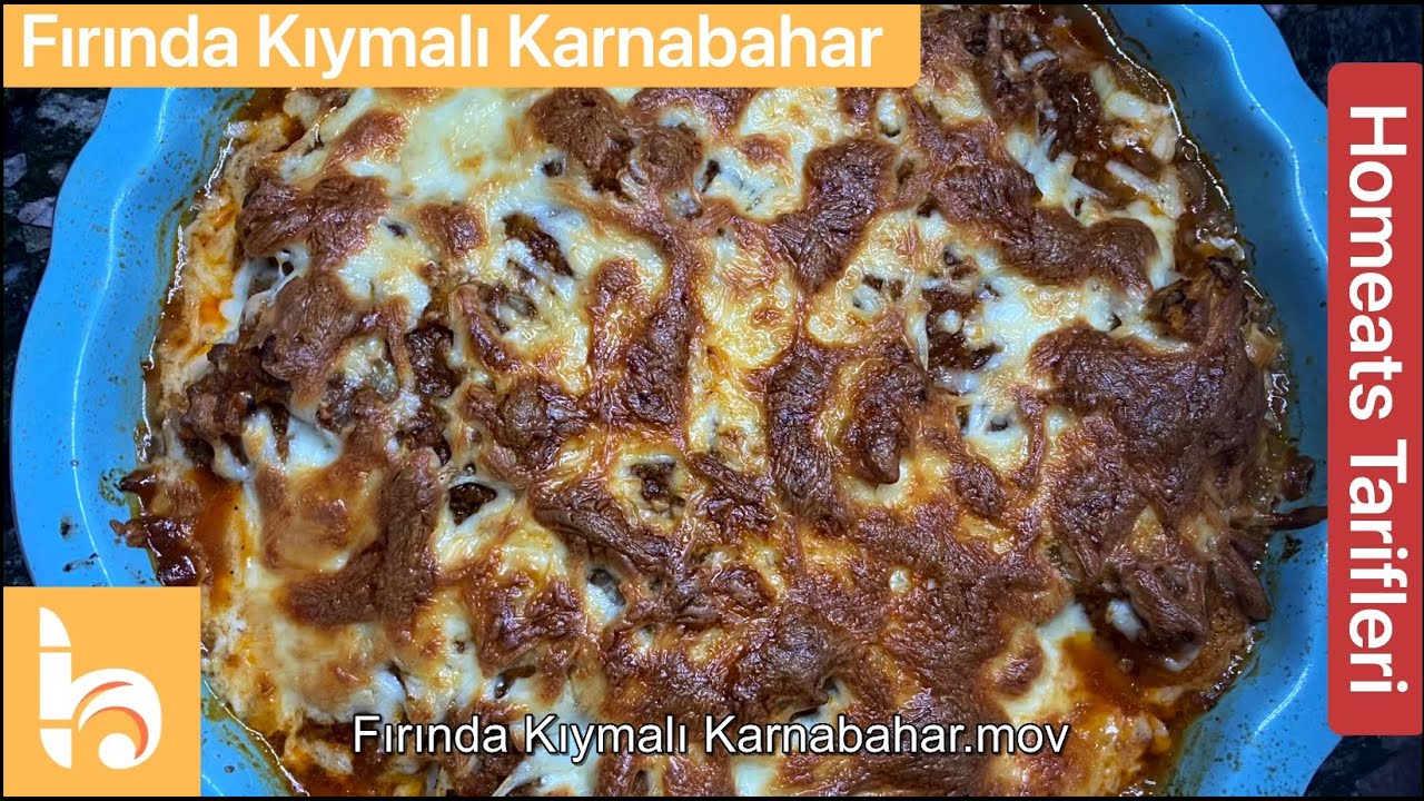 FIRINDA KIYMALI KARNABAHAR TARİFİ | SAĞLIKLI YEMEK TARİFLERİ | AKŞAM YEMEĞİ | Homeats Uygulaması