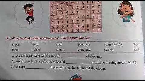 Class 6 English grammar chapter 1 exercise