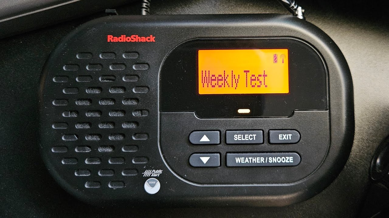 NWR Required Weekly Test of April 29 11AM Test - YouTube