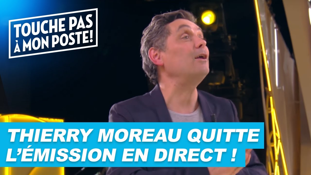 Thierry Moreau quitte TPMP en plein direct !
