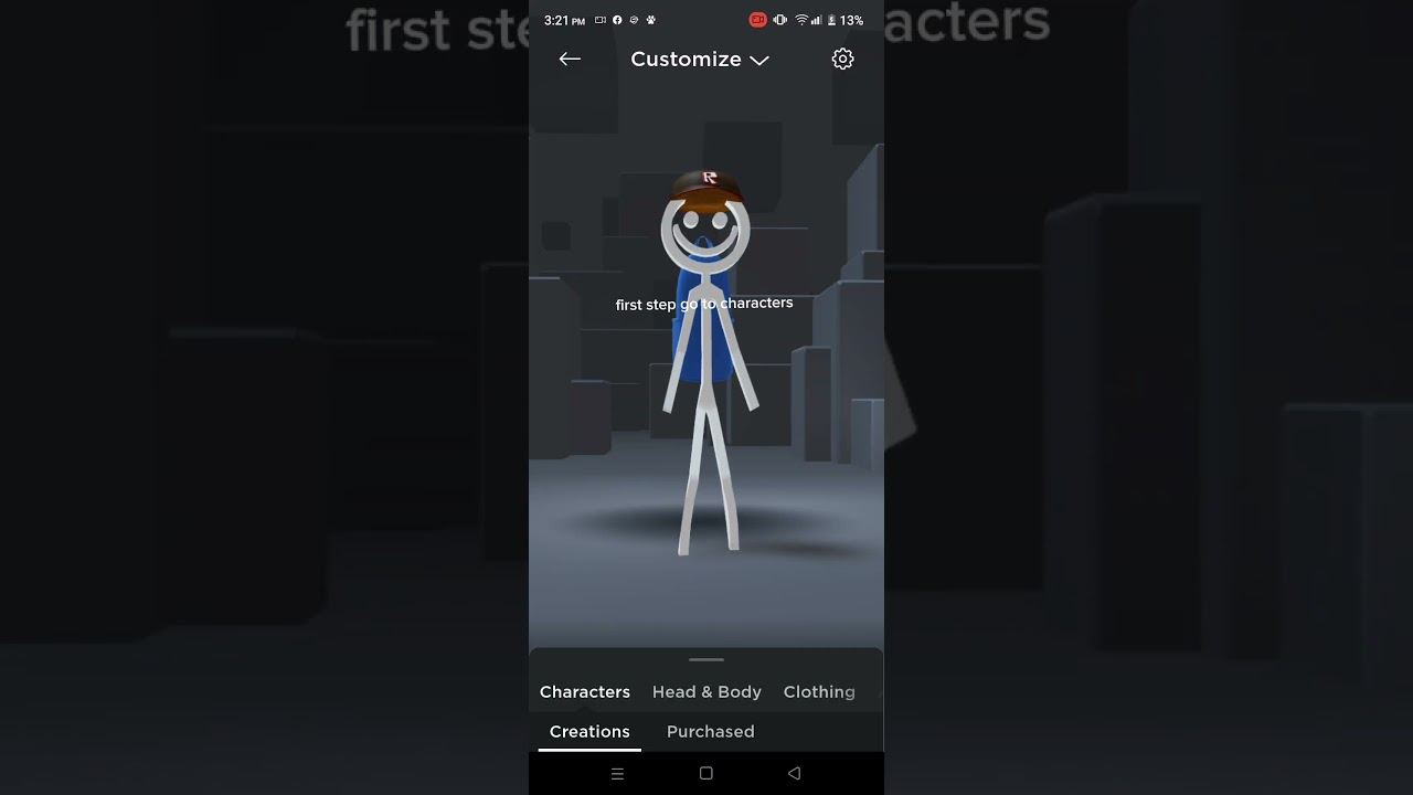 new Roblox stickman character and tutorial how to get it 