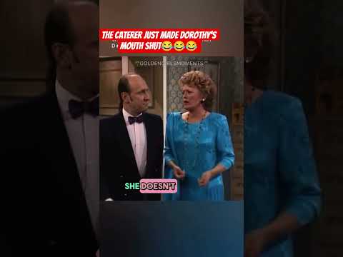THE CATERER JUST MADE DOROTHY'S SPEECHLESS 😂😂😂 #trending #funny #comedy