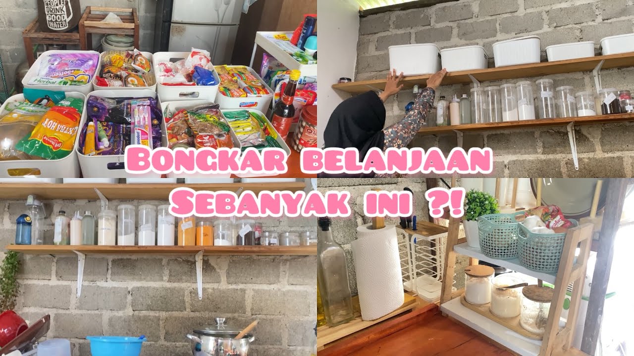 BELANJA BANYAK BANGET ‼️ BONGKAR + REFILL BIKIN PUAS