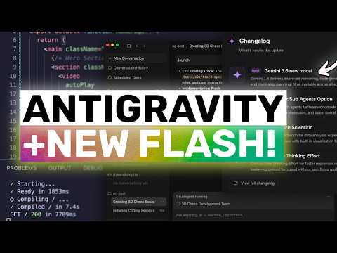 Antigravity 3.0 (New Upgrades): Gemini 3.6, Agent Team-Up Option, Workbench, Low Thinking Effort