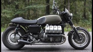 Sensationelles Motorrad mit V8Tatramotor auf Guzzibasis. (With subtitles in English)
