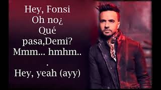Luis Fonsi, Demi Lovato -Échame La Culpa Lyrics