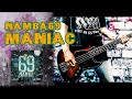 【弾いてみた】NAMBA69 - MANIAC【フレーズ再現Bass cover】