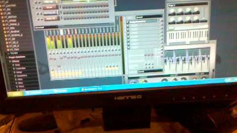 Arduinoboy with mgb synced with fruity loops