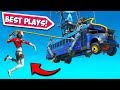 MOST *INSANE* HARPOON GUN PLAYS!! - Fortnite Funny Fails and WTF Moments! #733