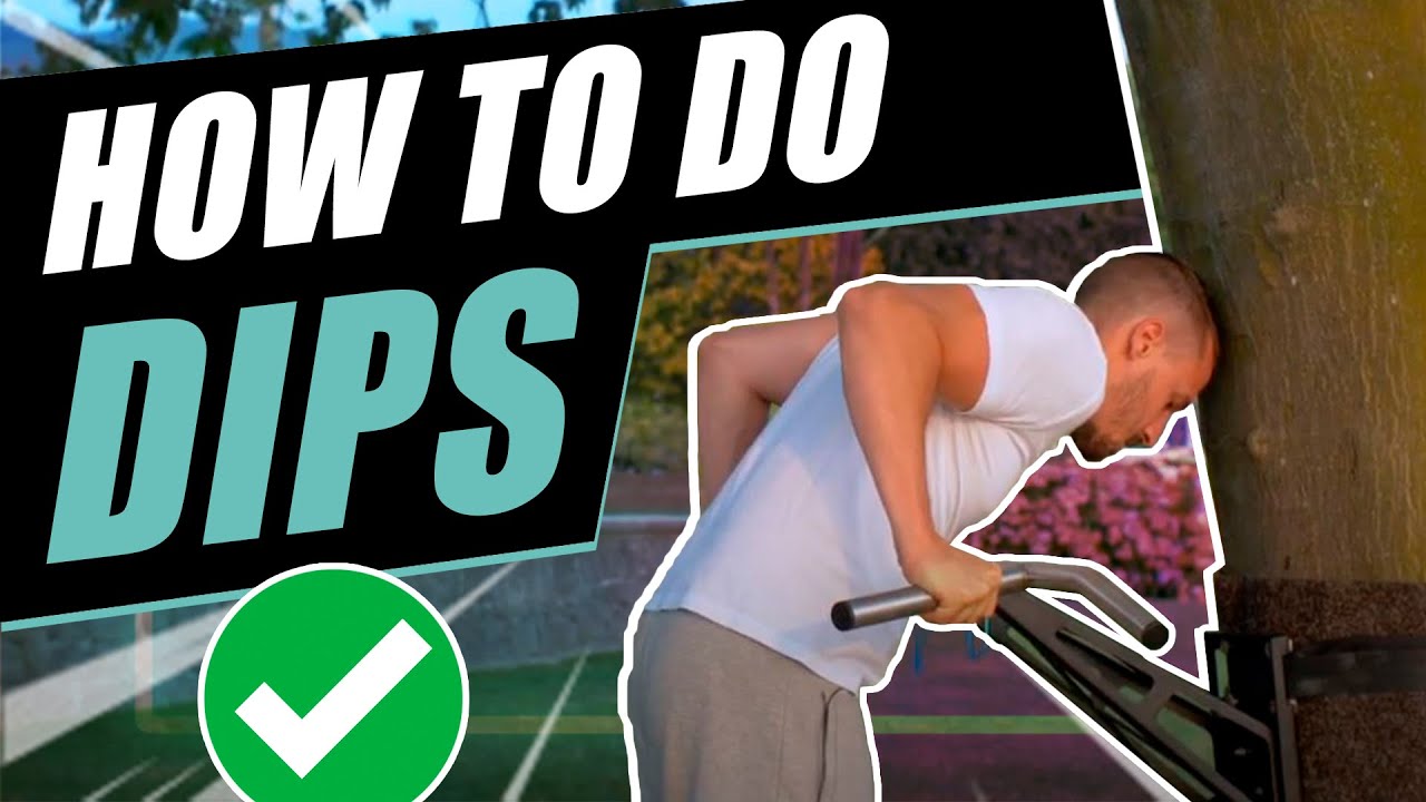 Dips - Richtige Ausführung und häufige Fehler [SUB ENG]