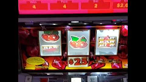 Huge VGT Slots Red Screen $40,000 Jackpot Handpay on $25 Red Ruby!