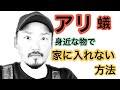 【アリ】蟻の侵入を身近な物で簡単に防ぐ方法