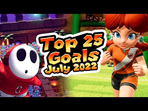 Top 25 Legendary Goals Of July 2022 in Mario Strikers Battle League