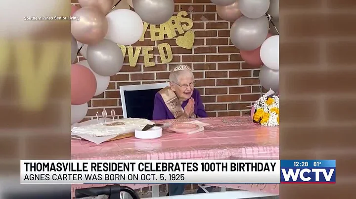 ‘Such a sweetheart’: Thomasville resident celebrates 100th birthday
