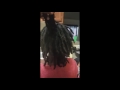 My 11yr old before and after retwist/14 months loc