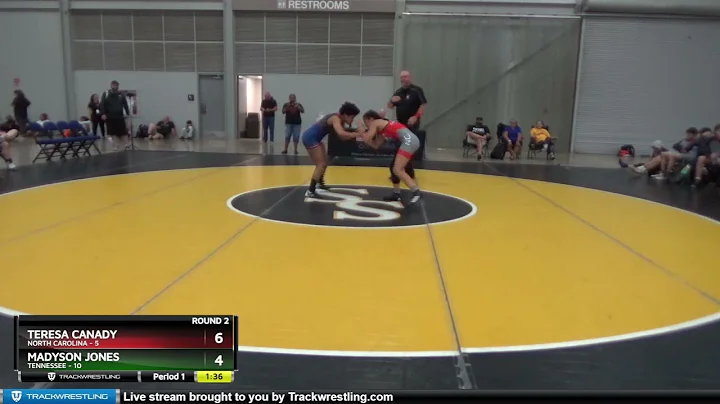 122 Lbs Round 2 (6 Team) - Teresa Canady, North Ca...