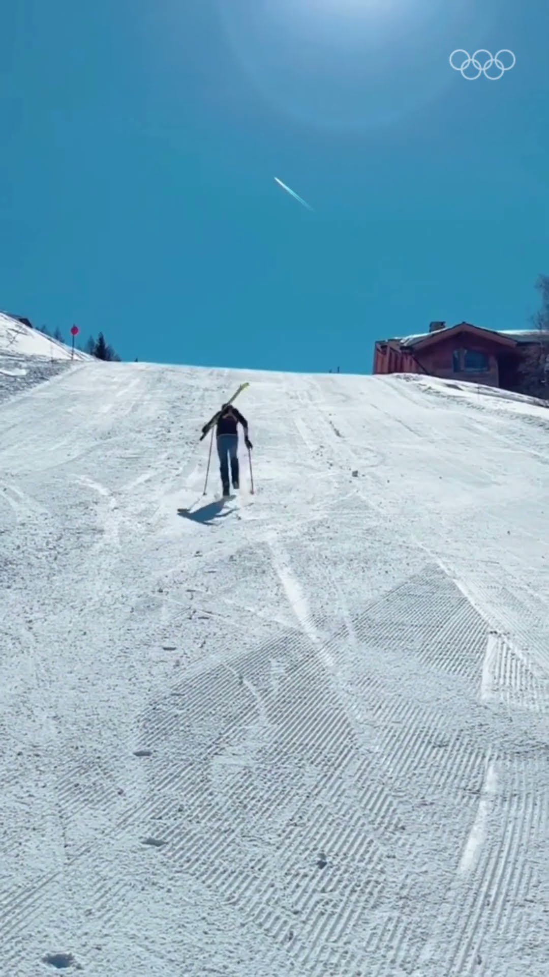 Skimo training is something else. ?? @thibaultanselmet #Olympics #WinterSports #Sports