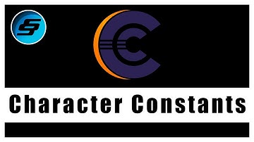 Character Constants - C Programming