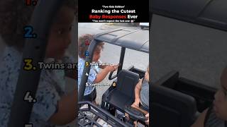 Ranking the Cutest Baby Responses Ever (Two Kids Edition)