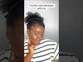 Try this cute hairstyle with me                             #hairstyle #natural