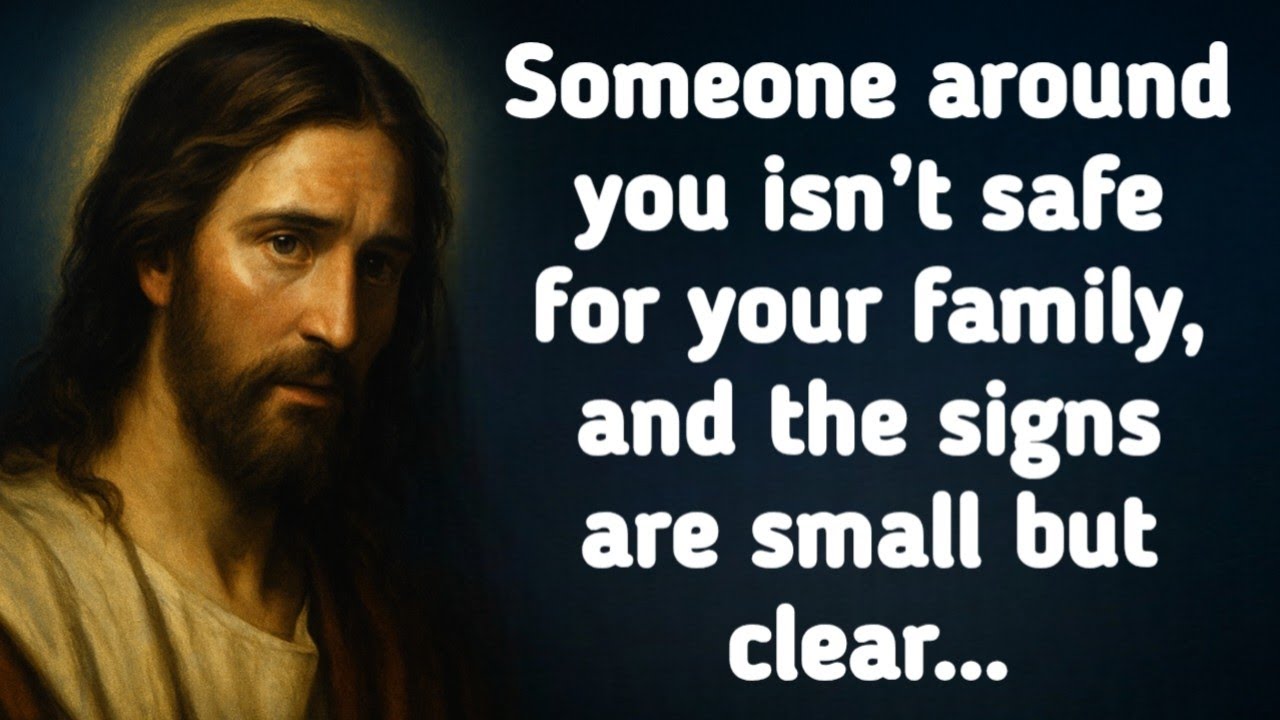 ✝️ Someone around you isn’t safe for your family, and the signs are small but clear…