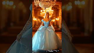 #Disneyprincess #Cinderella Glass Slippers to Moon Power — her magical look! #aiediting #aiedits