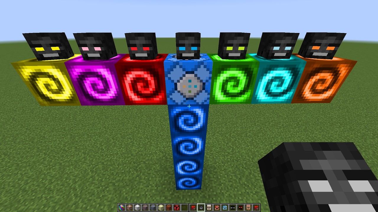 what if you create a Spiral WitherZilla New Golem in MINECRAFT - YouTube